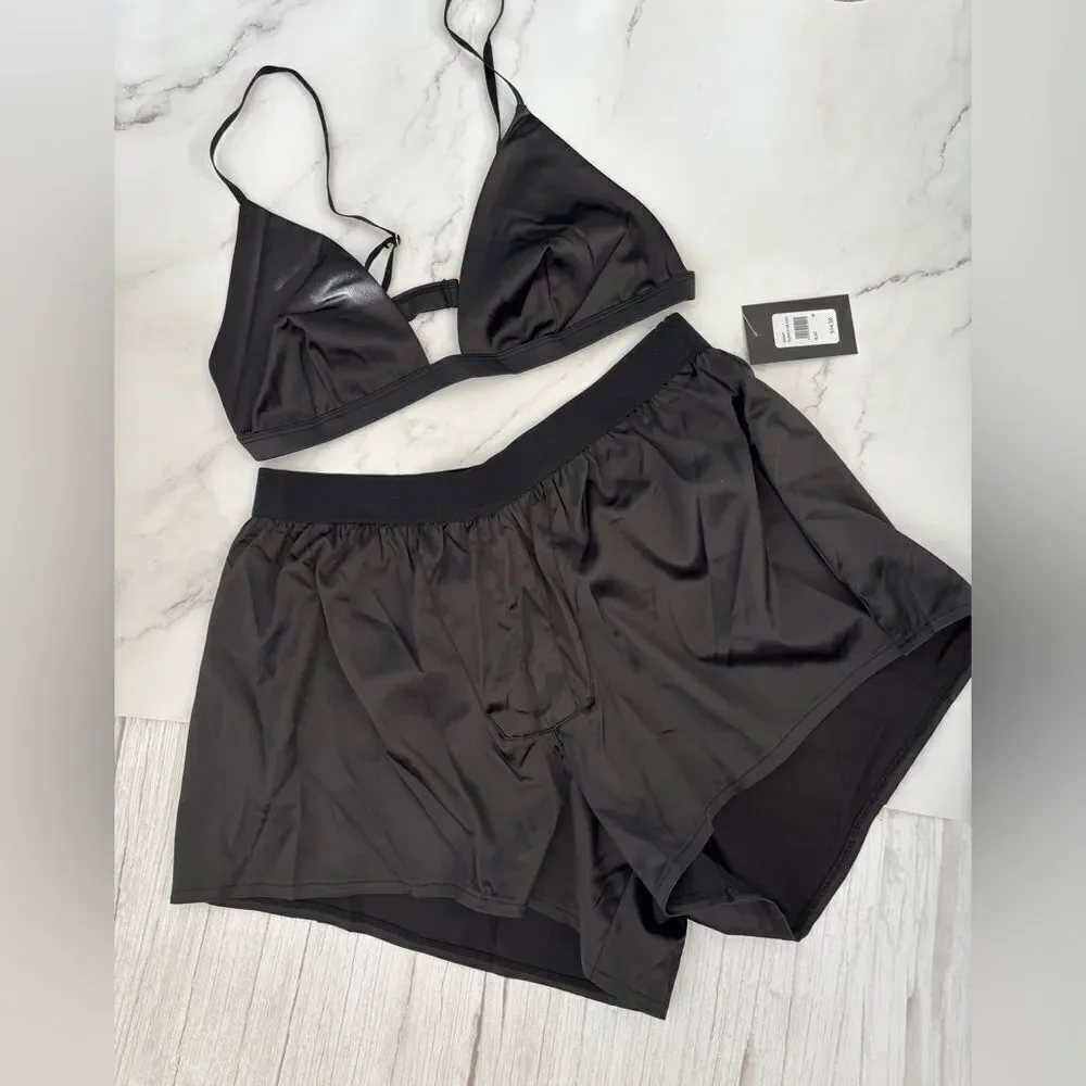 Frederick's Of Hollywood Women's Ginny 2 Pc Sleep Set